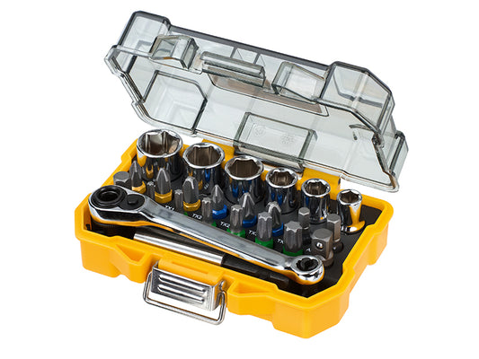 DEWALT DT71516 Socket & Screwdriving Set, 24 Piece DEWDT71516QZ