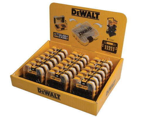 DEWALT PZ2 25mm Standard Tic Tac Display 21 x Packs of 25 DEWDT71521QZ