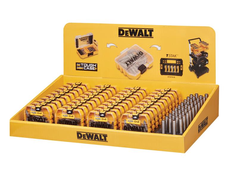 DEWALT DT71706 High Performance PZ2 Bit Set Display (40 Sets + 40 Holders) DEWDT71706QZ