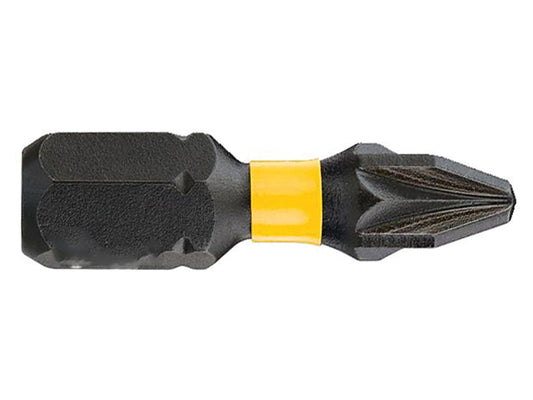 DEWALT Extreme Impact Torsion Bits PZ2 x 25mm (Pack 5) DEWDT7387TQZ
