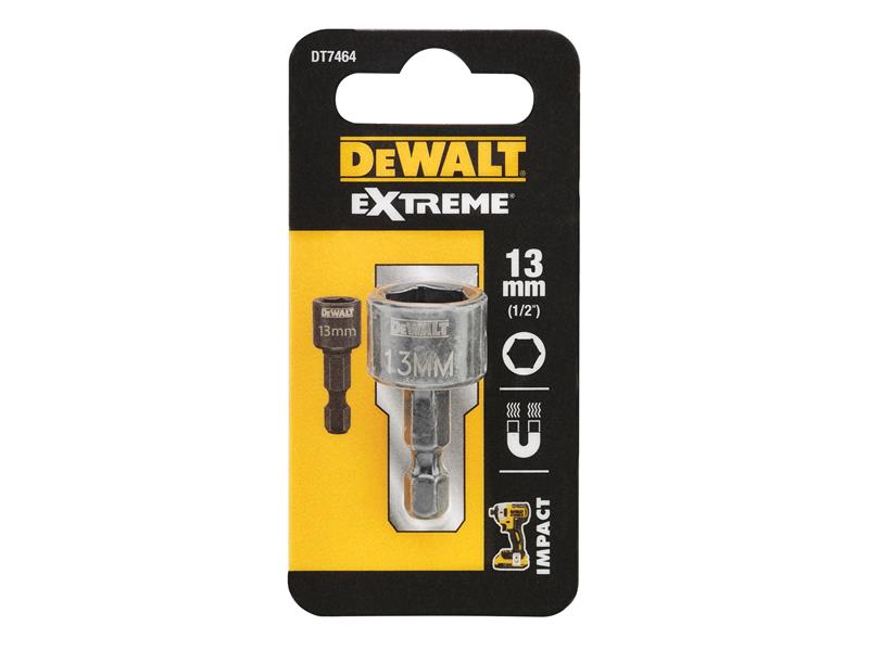 DEWALT DT7464 Compact Nut Driver 13mm DEWDT7464QZ