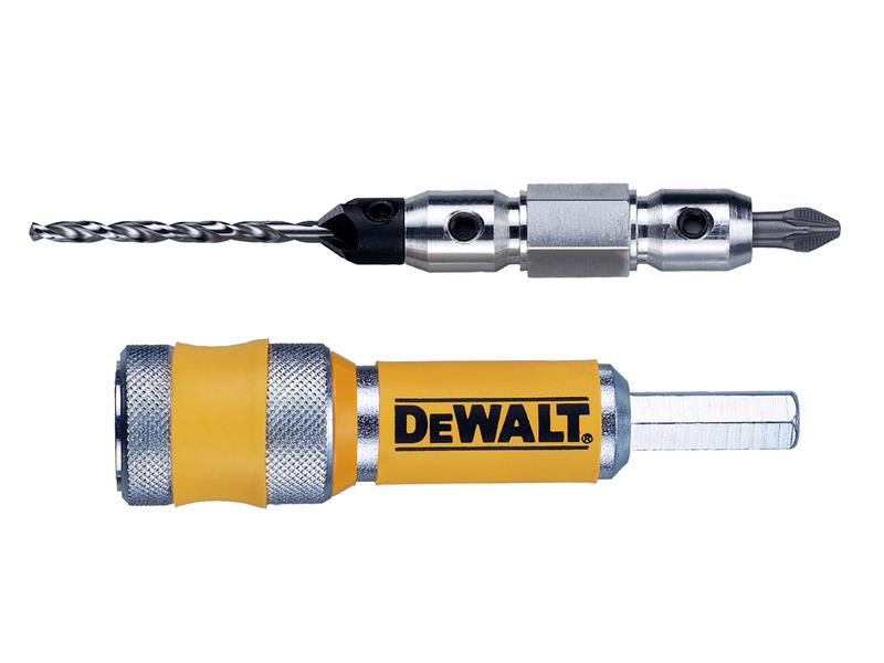 DEWALT DT7600XJ 6 SA Connector with Holder & Pozidriv No.2 DEWDT7600XJ
