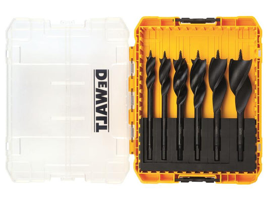 DEWALT DT90238 Extreme Tri-Flute Spade Bit Set, 6 Piece DEWDT90238QZ