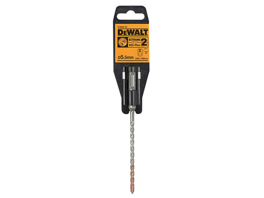 DEWALT SDS Plus EXTREME 2® Drill Bit 5.5 x 160mm DEWDT9509QZ
