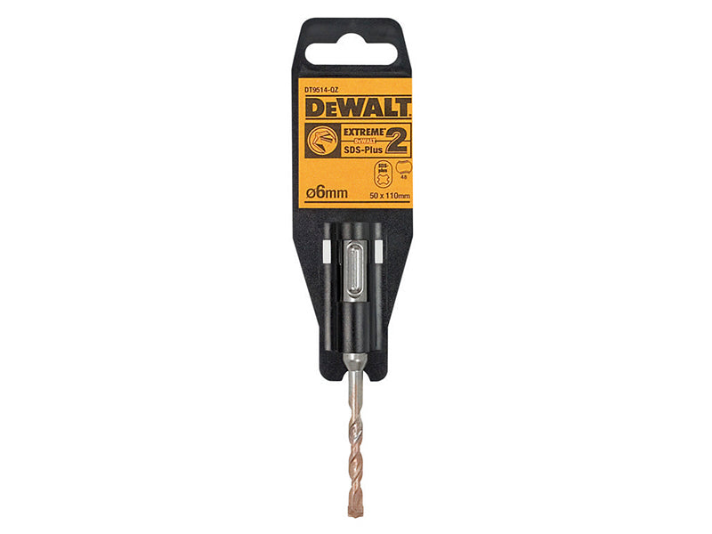 DEWALT SDS Plus EXTREME 2® Drill Bit 6 x 110mm DEWDT9514QZ