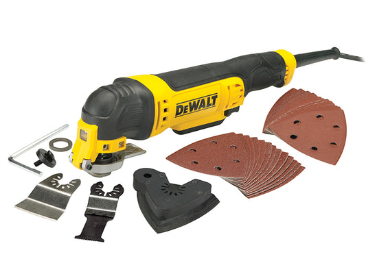 DEWALT DWE315B Corded Multi-Tool with Bag 300W 240V DEWDWE315B