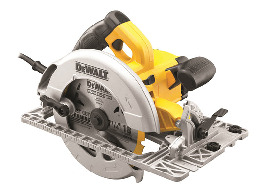 DEWALT DWE576K Precision Circular Saw & Track Base 190mm 1600W 240V DEWDWE576K