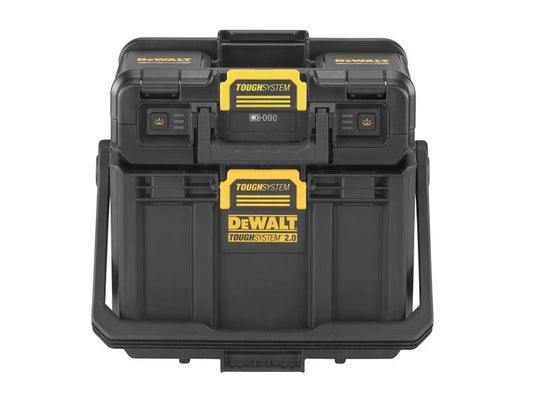 DEWALT TOUGHSYSTEM 2.0 Task Box & Light Auto Stacking Latches DEWDWST08061