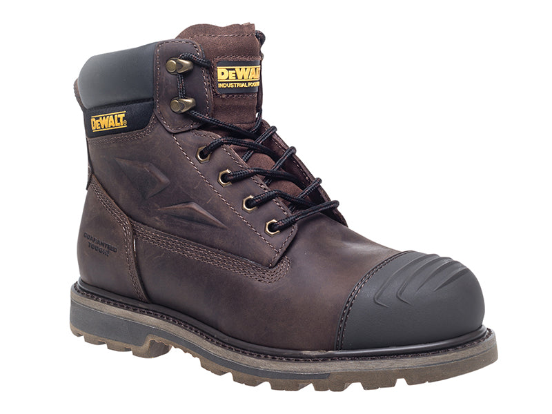 DeWALT DEWHOUS12B Houston SBP Safety Boots Brown UK 12 EUR 46