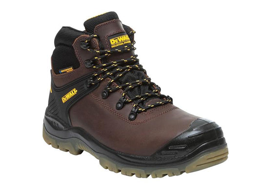 DEWALT Newark S3 Waterproof Safety Hiker Boots Brown UK 6 EUR 39 DEWNEWARBR6