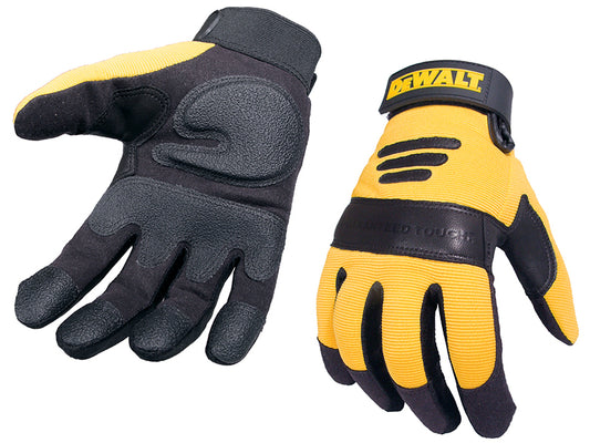 DEWALT Synthetic Padded Leather Palm Gloves - Large DEWPERFORM2