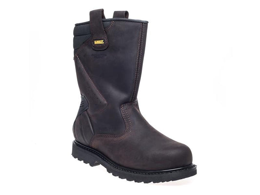 DEWALT Classic Rigger Safety Boots Brown UK 11 EUR 46 DEWRIGGER11