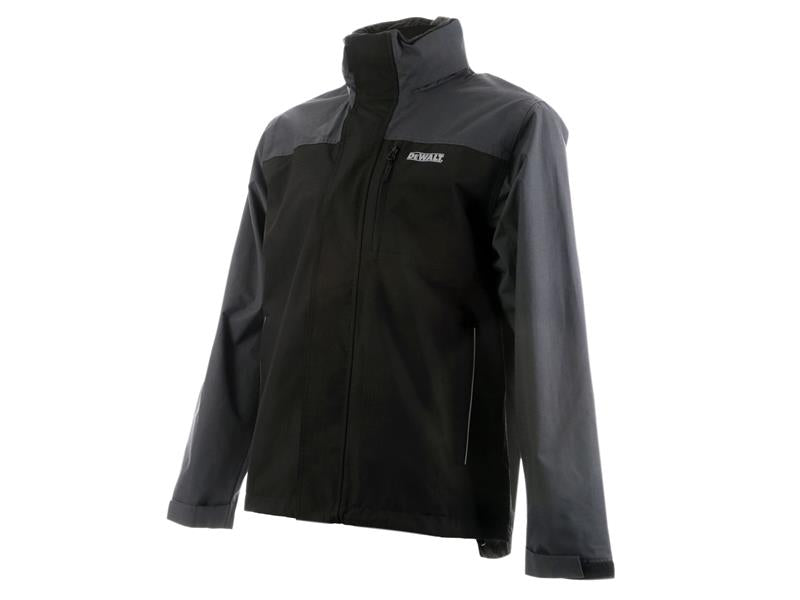 DEWALT Storm Waterproof Jacket Grey/Black - M (42in) DEWSTORMM