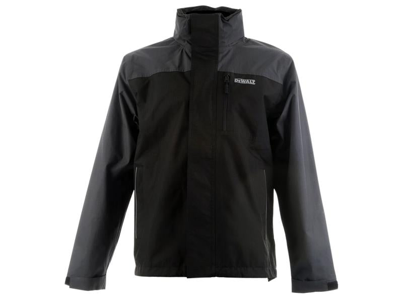 DEWALT Storm Waterproof Jacket Grey/Black - M (42in) DEWSTORMM