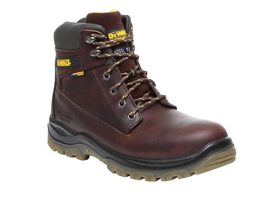 DEWALT Titanium S3 Safety Boots Tan UK 10 EUR 45 DEWTITAN10T