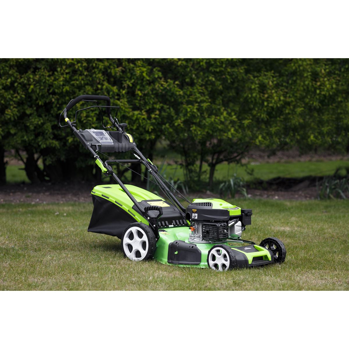 Sealey Dellonda Self Propelled Petrol Lawnmower 144cc 18"/46cm 4-Stroke DG101