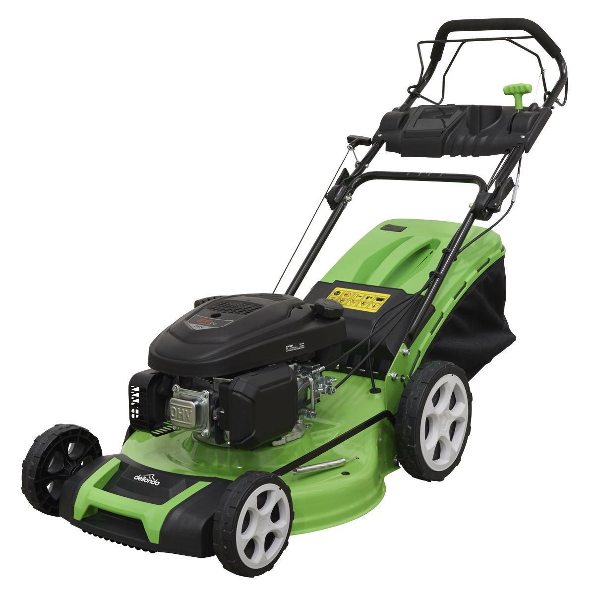 Sealey Dellonda Self Propelled Petrol Lawnmower Adjustable 171cc 20"/51cm DG102
