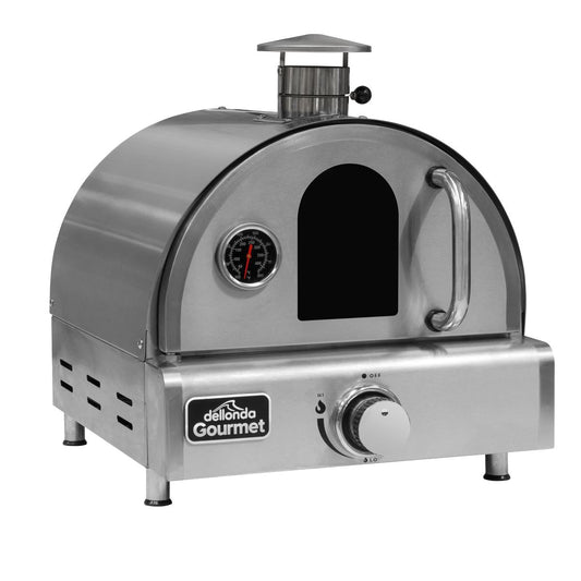 Dellonda Outdoor Table Top Gas Powered Pizza Oven with Temp Display DG104 DG104