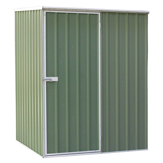 Sealey Metal Garden Outdoor Storage Shed 5FT x 5FT Pent Style Roof Green DG114