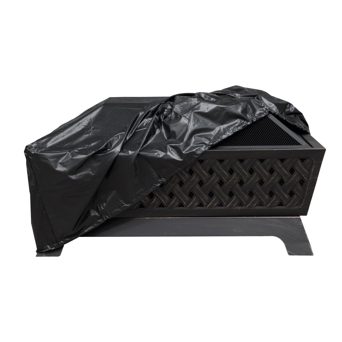 Sealey Fire Pit, Fireplace, Outdoor Patio Heater PVC Cover, Water-Resistant, Heavy-Duty DG120