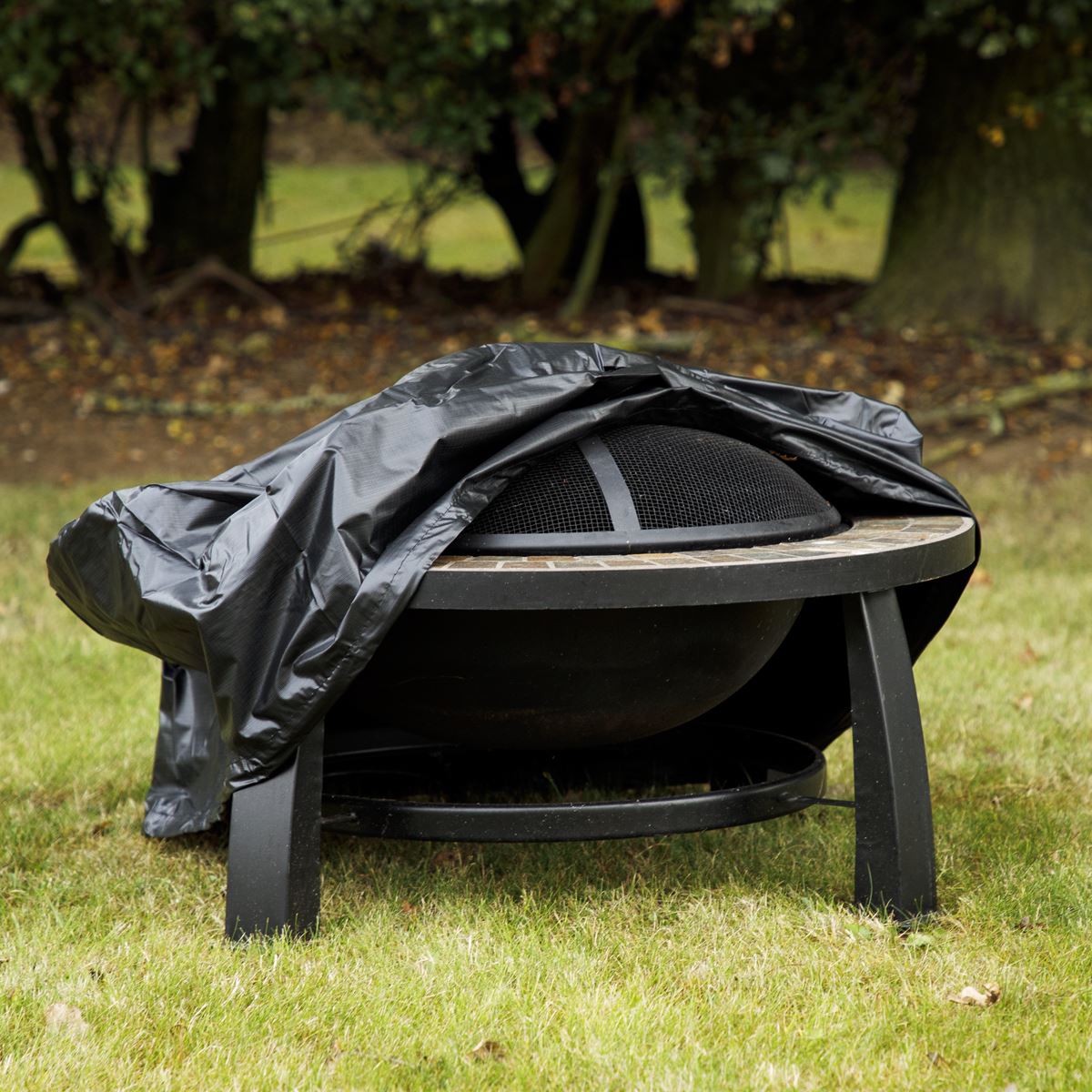 Sealey Fire Pit, Fireplace, Outdoor Patio Heater PVC Cover, Water Resistant, Heavy Duty DG121