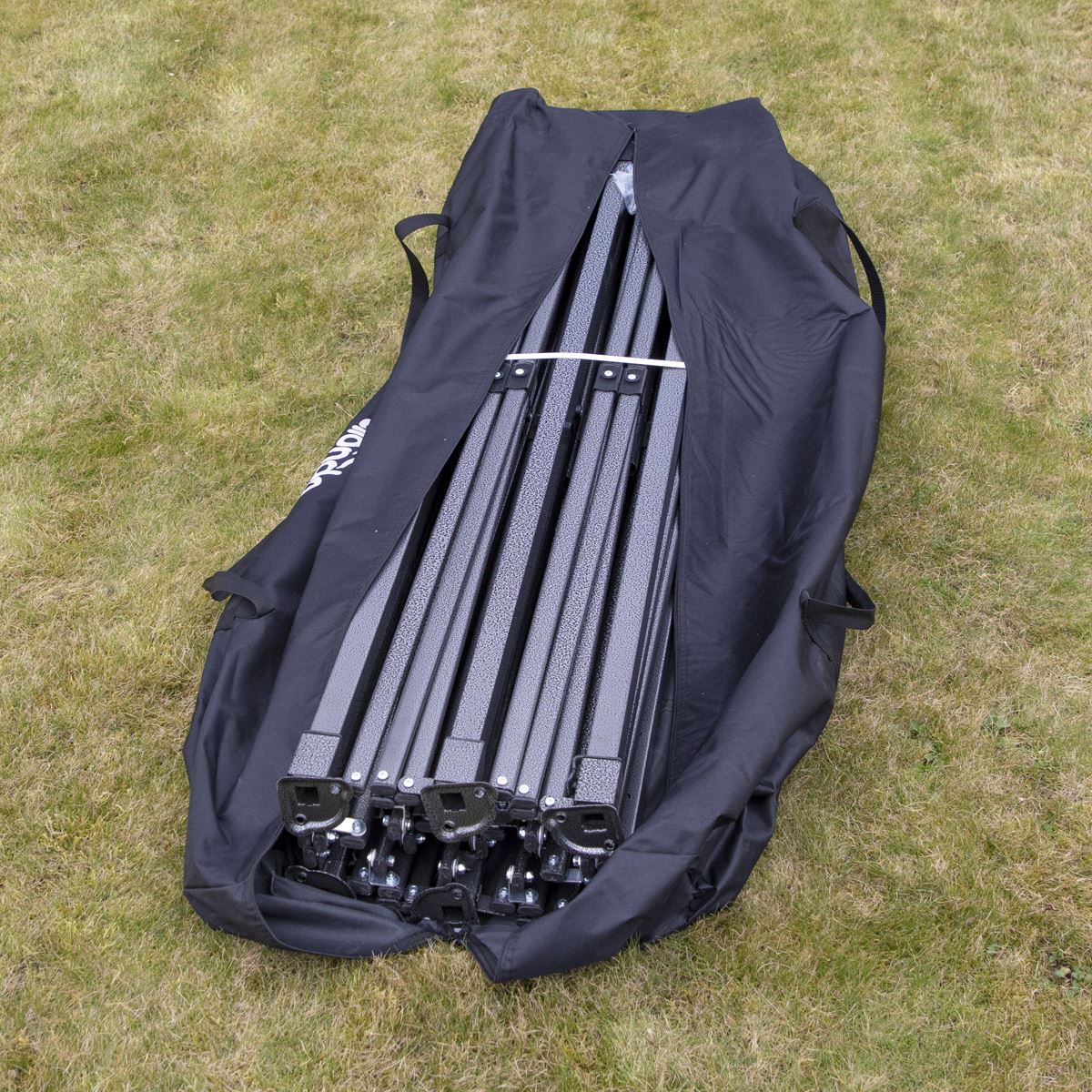 Dellonda Premium 3x6m Pop Up Gazebo Heavy Duty PVC Water Resistant Beige DG138