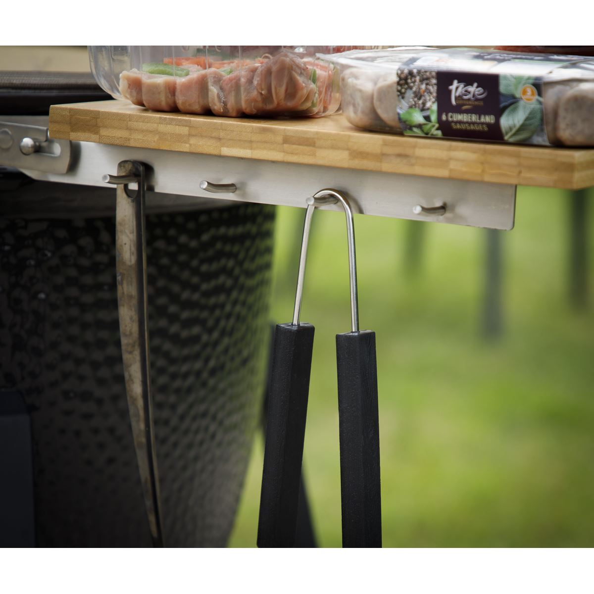 Dellonda Deluxe 22" 56cm Ceramic Kamado Style BBQ Grill Oven Smoker Stand DG159