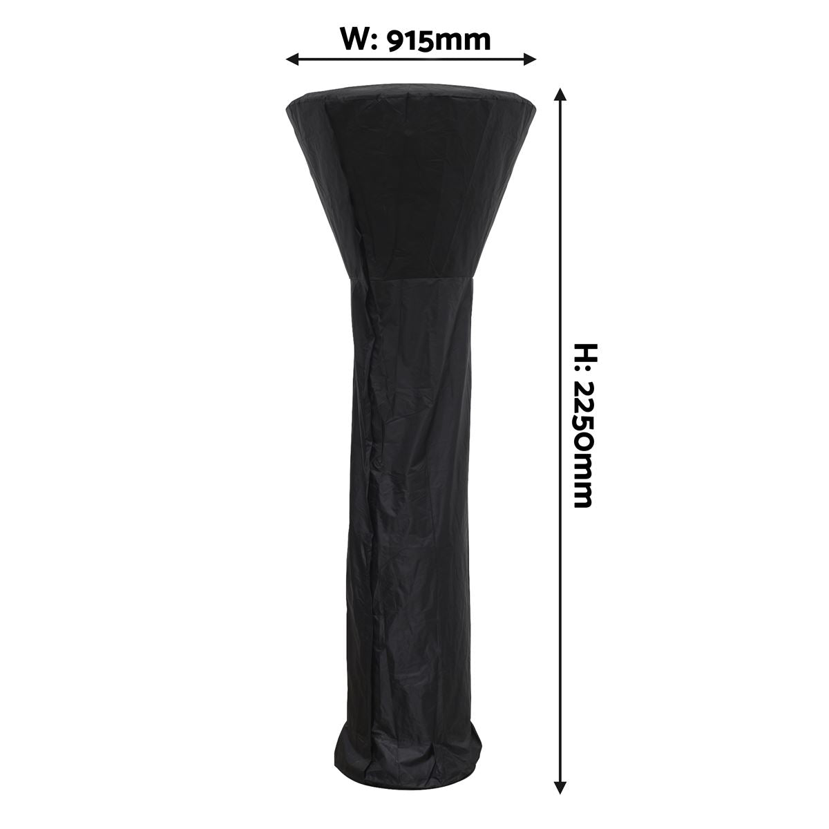Sealey Tower Patio Heater Cover, Heavy-Duty & Water Resistant DG179