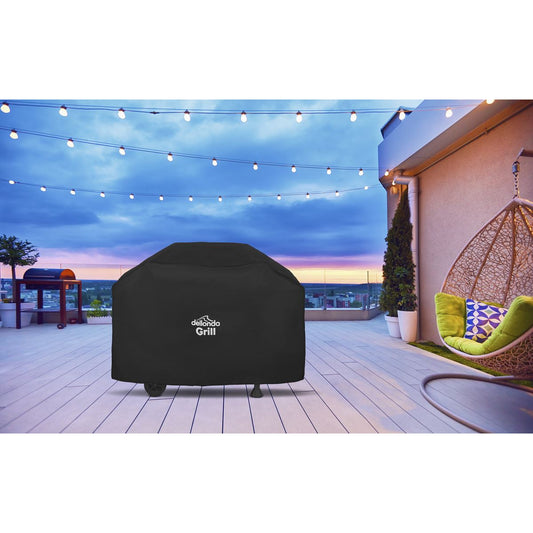 Sealey Black PVC Cover for BBQs Water-Resistant 1325 x 1130mm DG19