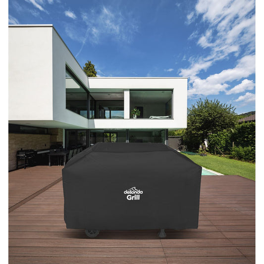 Sealey Black PVC Cover for BBQs Water-Resistant 1370 x 920mm DG20