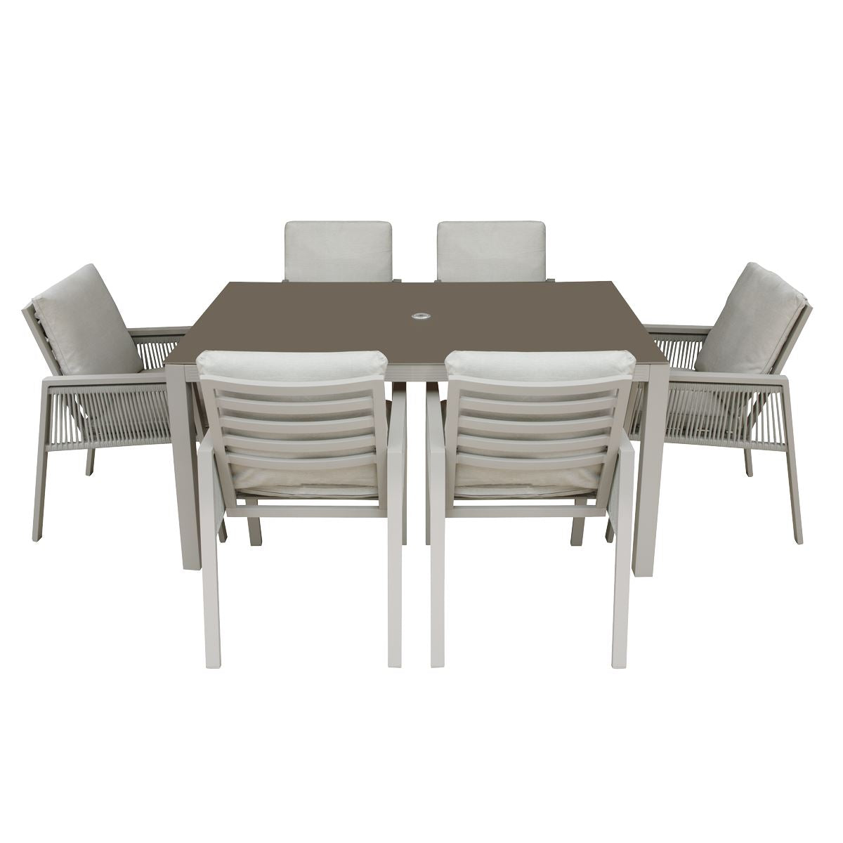 Sealey Dellonda Fusion Outdoor Dining Set 7pc DG274
