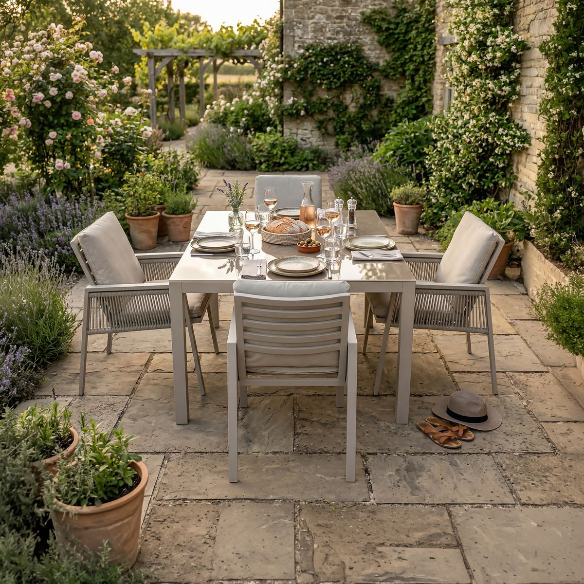 Sealey Dellonda Fusion Outdoor Dining Set 5pc DG275