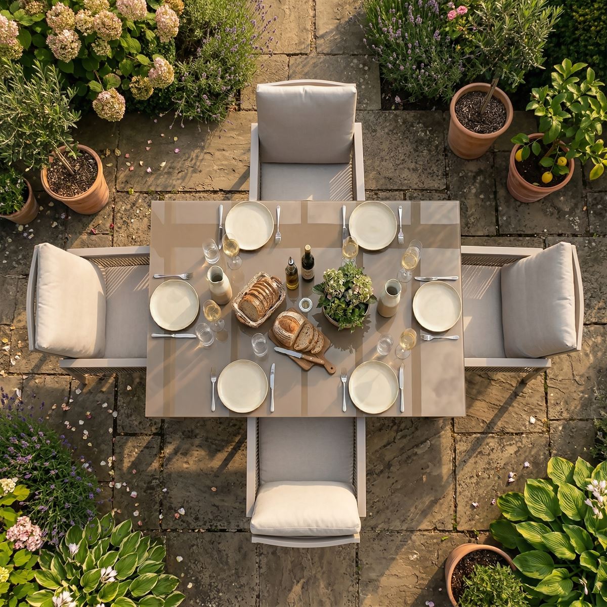 Sealey Dellonda Fusion Outdoor Dining Set 5pc DG275