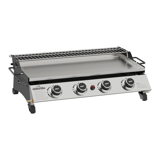 Sealey Dellonda 4 Burner Stainless Steel Portable Gas Plancha Rack 10kW DG277