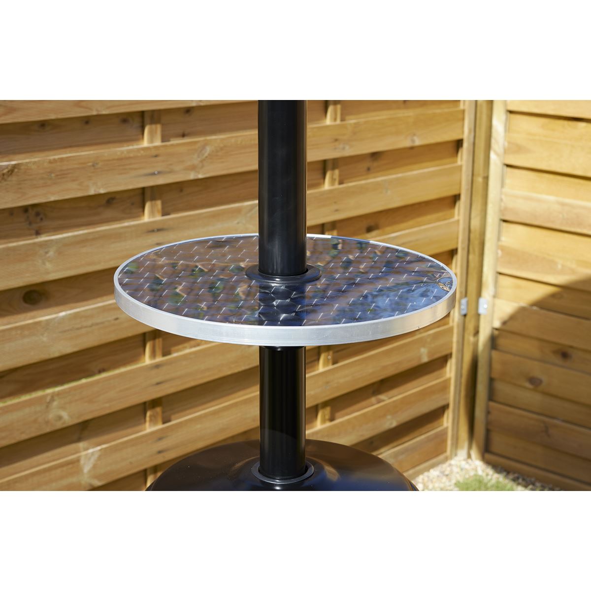 Dellonda Table For Tower Patio Heaters 40 x 5.7 cm Converts No's DG1 & DG2 DG3