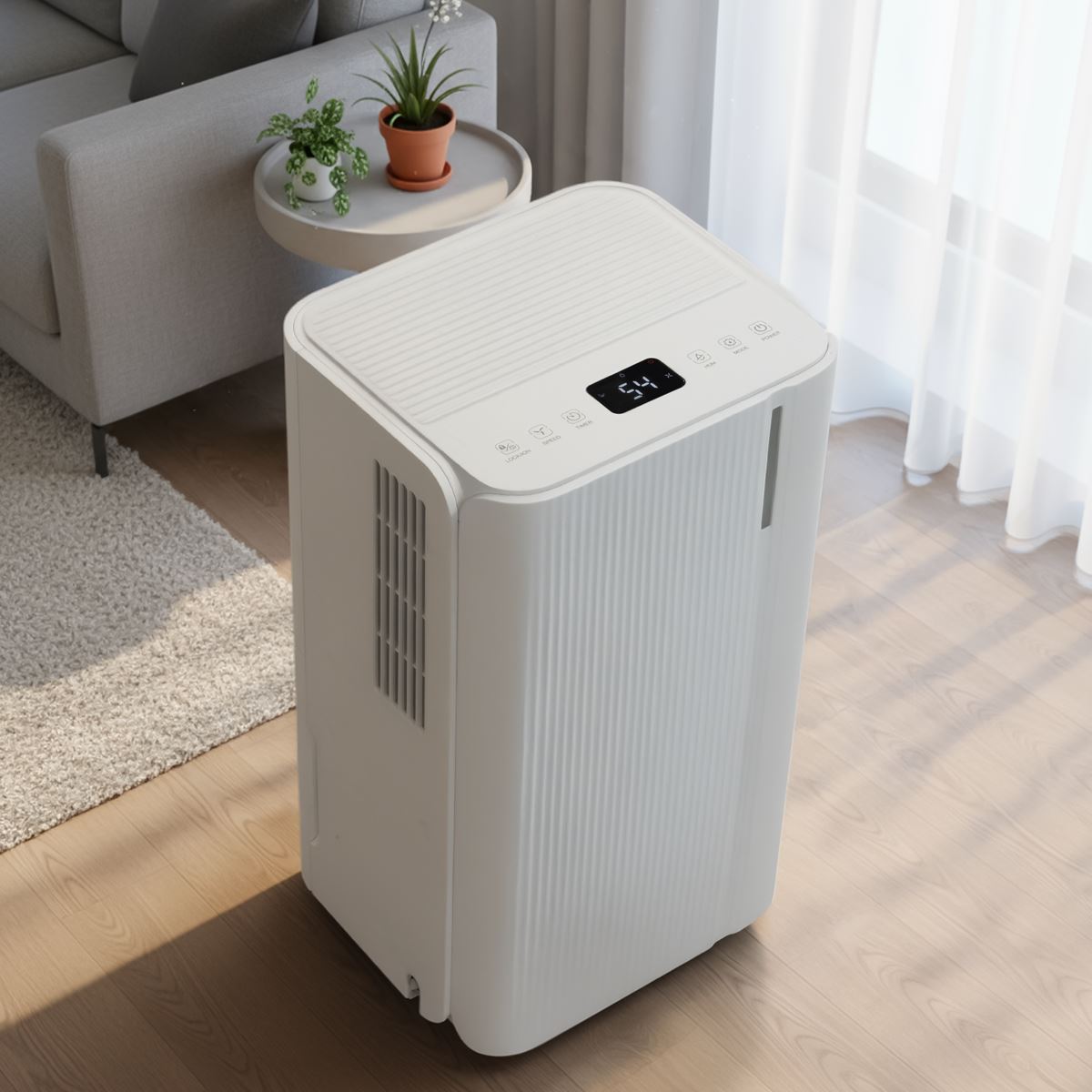 Sealey Baridi Dehumidifier Digital Display & 24hr Timer 12L White 230V DH147