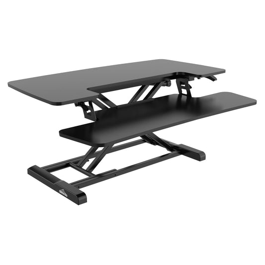 Dellonda 89cm Height Adjustable Standing Desk Converter 50cm Height 15kg DH15
