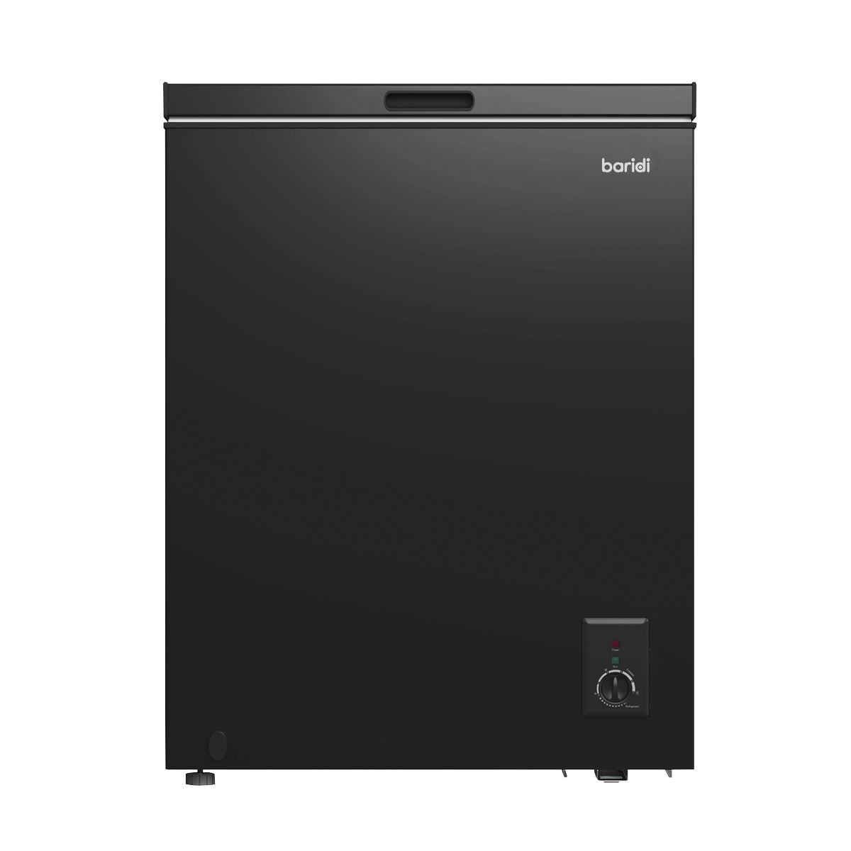 Sealey Baridi Chest Freezer 142L -12 to -24C Adjustable Thermostat Black DH152