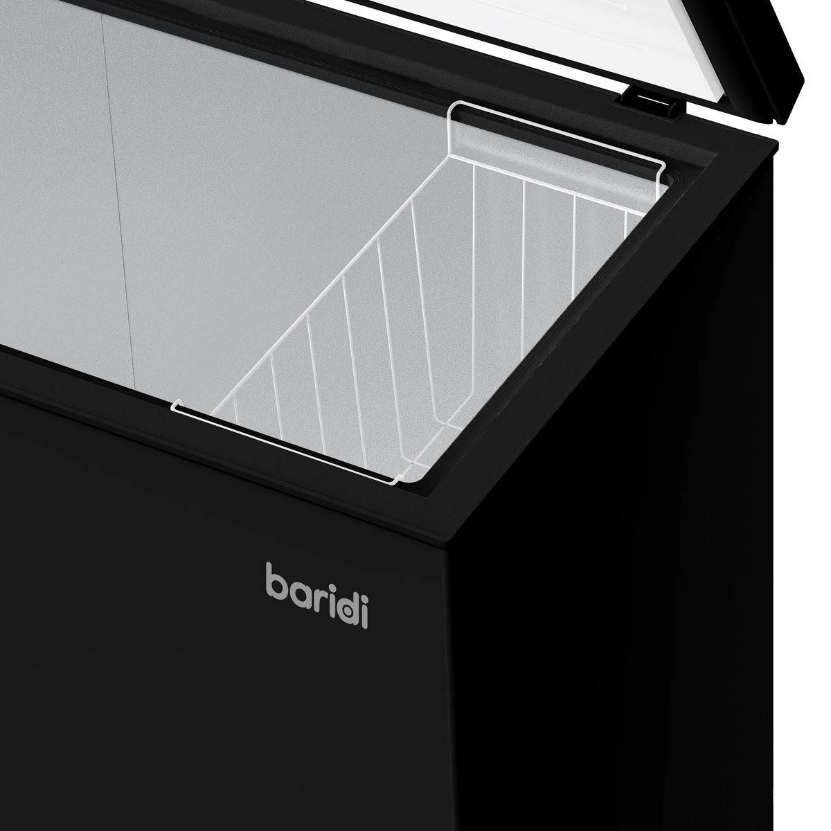 Sealey Baridi Chest Freezer 142L -12 to -24C Adjustable Thermostat Black DH152