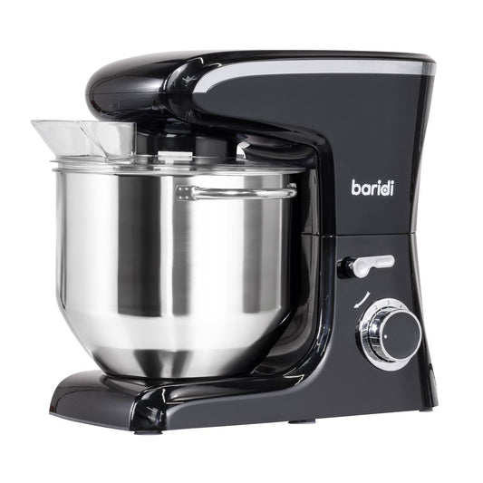 Sealey Baridi 1800W Stand Food Mixer with Accessories 8L Black DH174