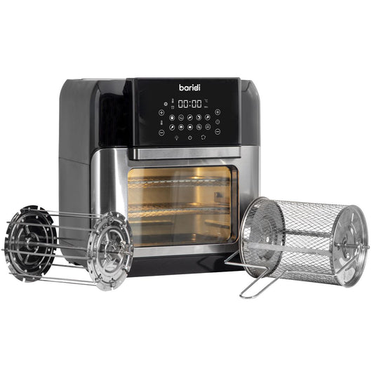 Baridi Air Fryer & Rotisserie Oven including Accessory Kit 12L Capacity DH191