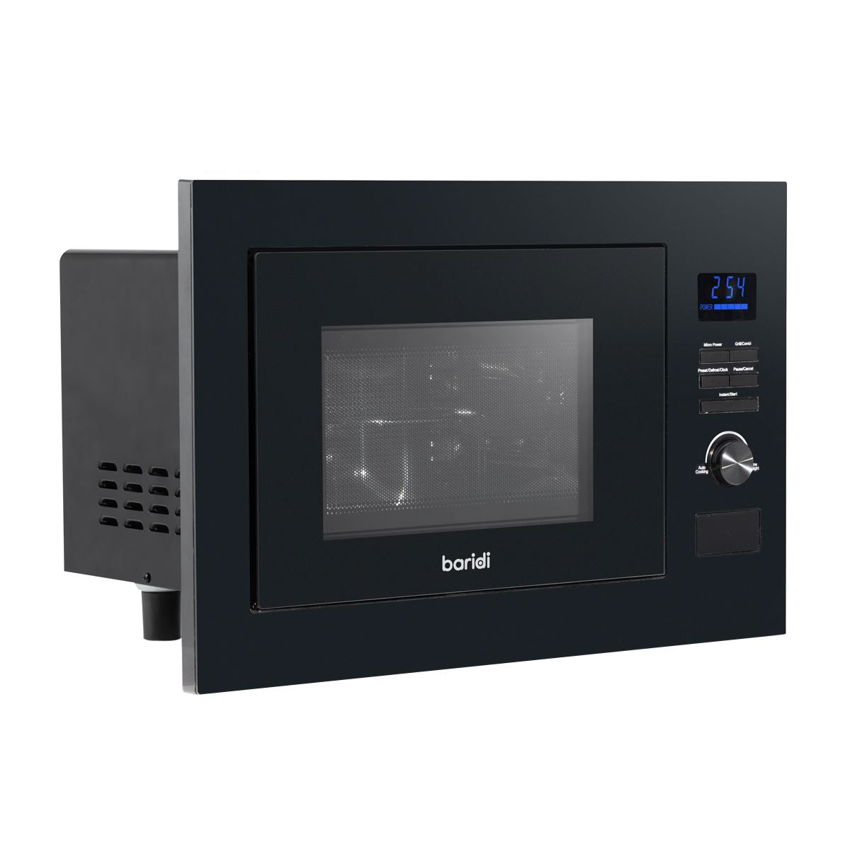 Baridi 25L Integrated Microwave Oven with Grill 900W Sensor Touch Black DH198