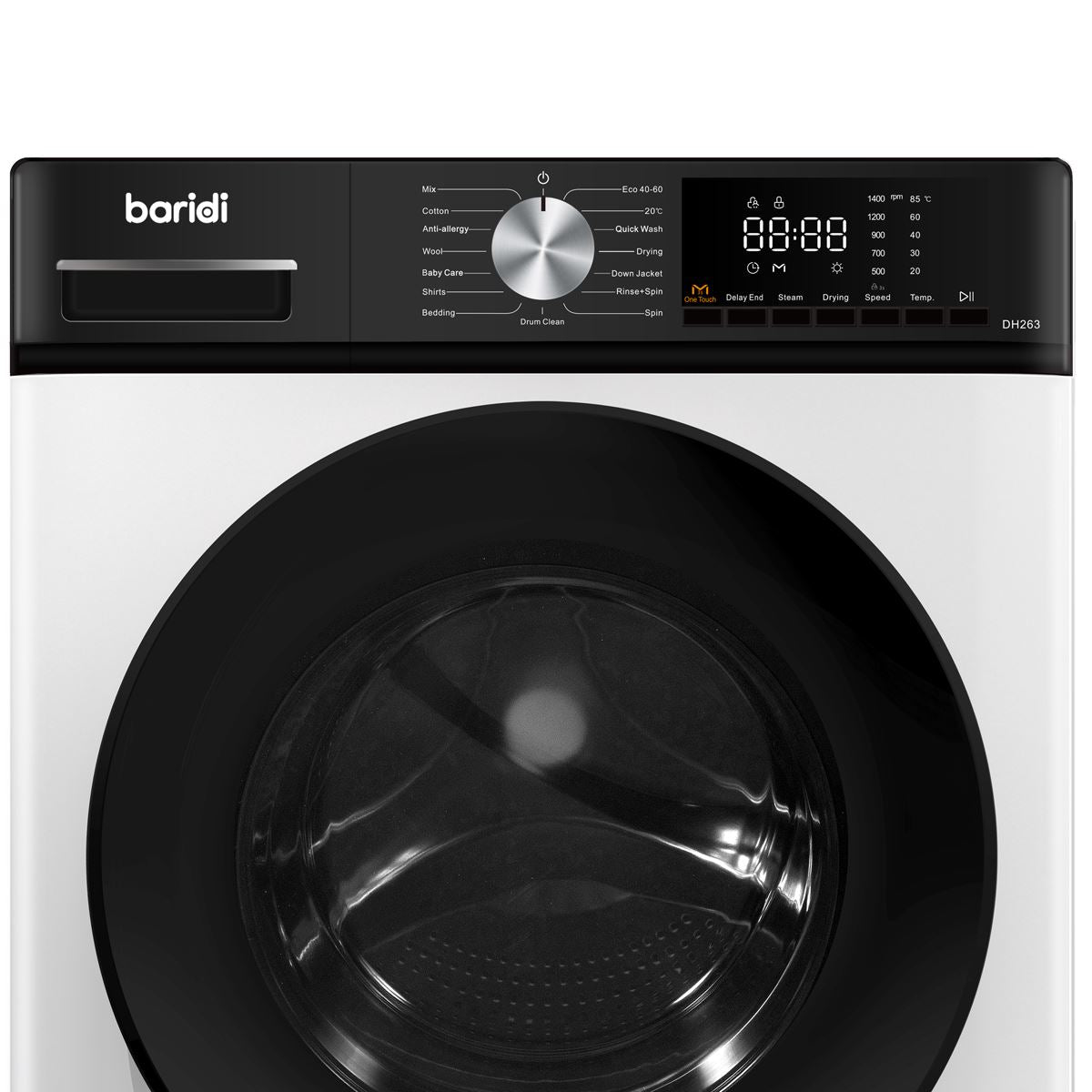 Sealey 8/5kg Washer Dryer, Front Loading, 1400rpm Energy Rating A � White DH263