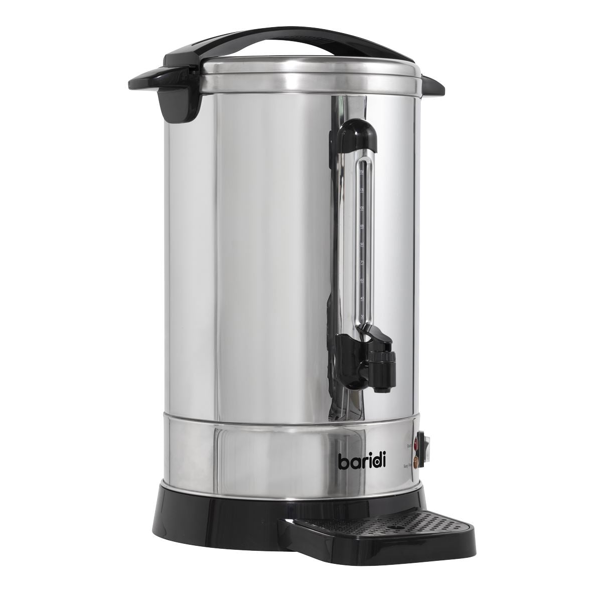 Sealey Baridi Hot Water Boiler, Tea Urn, 20L Capacity, Stainless Steel DH270