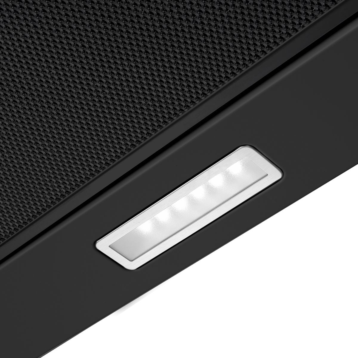 Sealey Baridi Telescopic Cooker Hood with Aluminium Filters 60cm Black DH287
