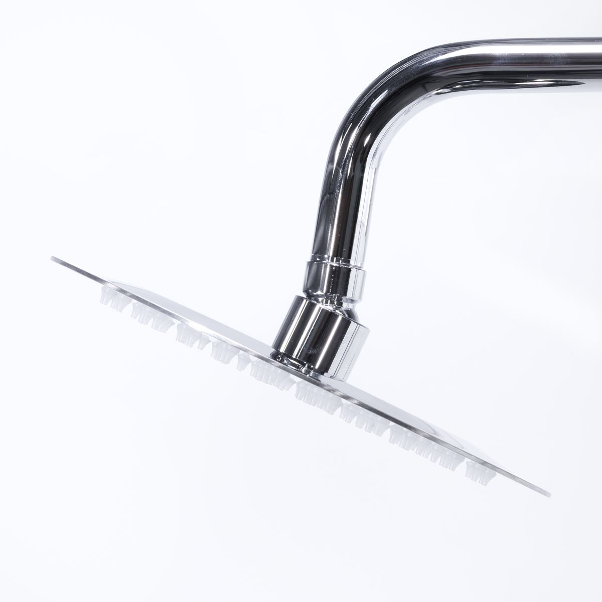 Sealey Thermostatic Shower Mixer Set, 20cm Round Head, Adjustable Rail - Chrome DH314