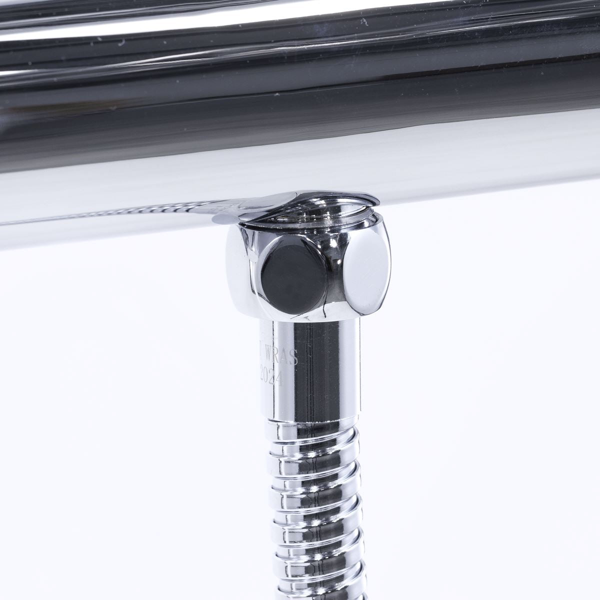Sealey Thermostatic Shower Mixer Set, 20cm Round Head, Adjustable Rail - Chrome DH314