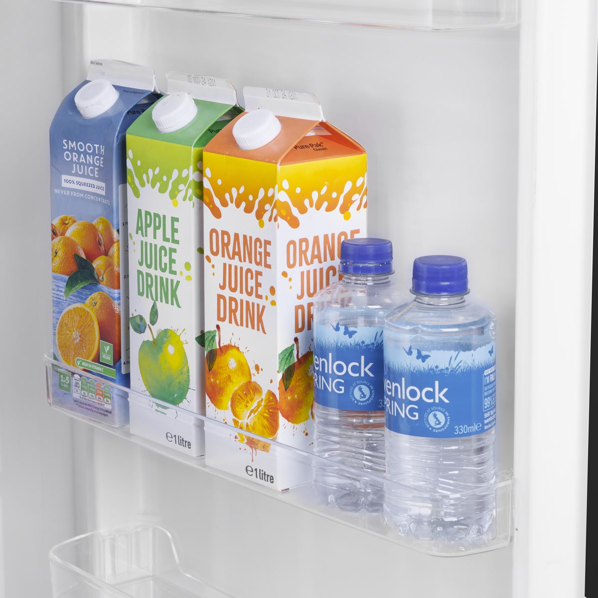 Sealey Baridi Freestanding Larder Fridge 241L � Black DH323