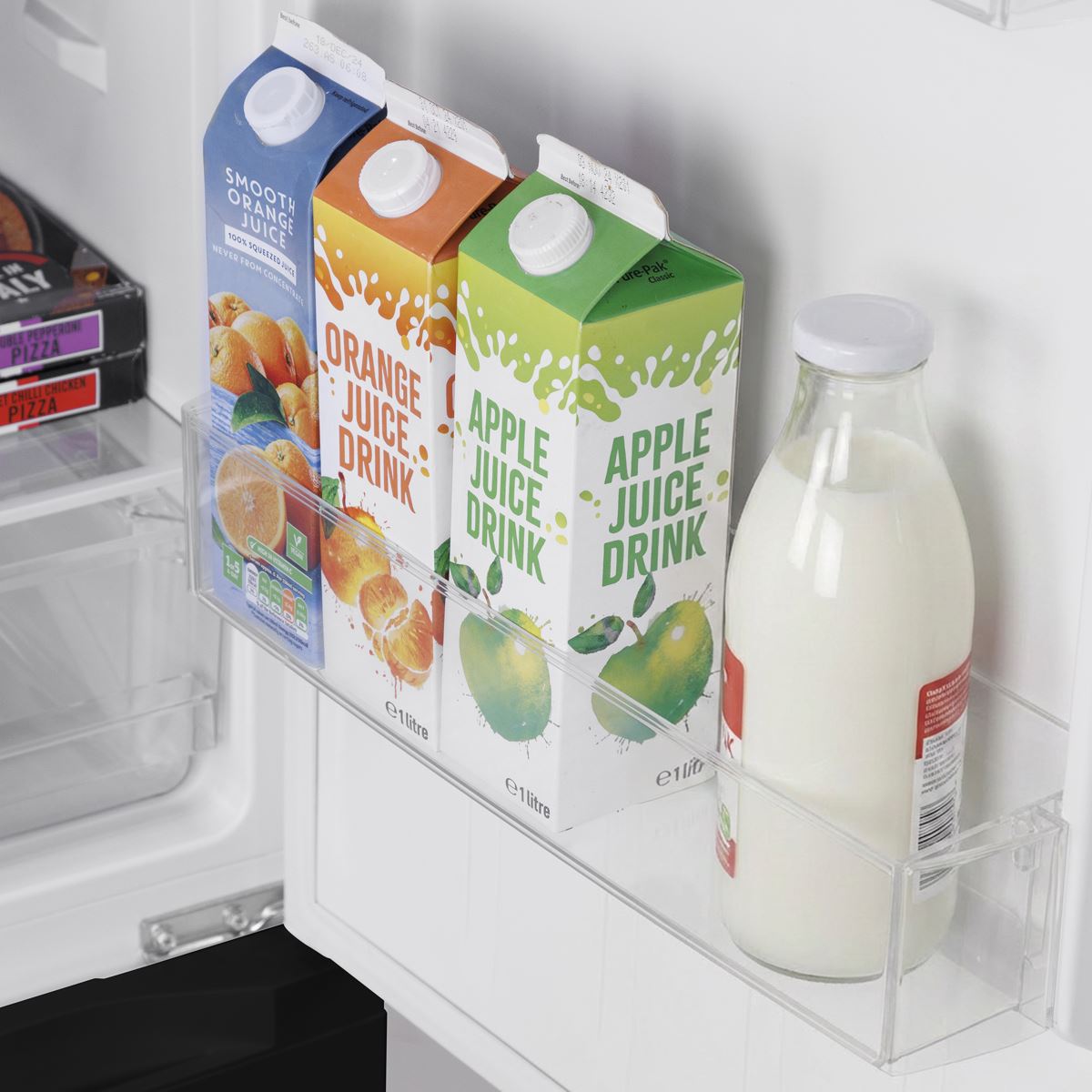 Sealey Baridi 50/50 Smart Frost Fridge Freezer 254L Capacity � Black DH329