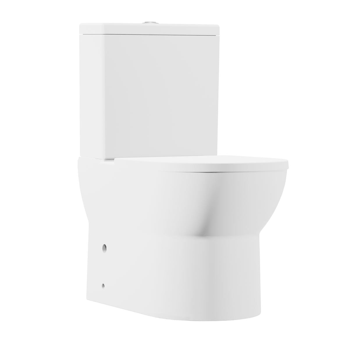 Sealey Baridi Close-Coupled Toilet with Soft Close Seat, Dual Flush Cistern & Rimless Flush � White DH333